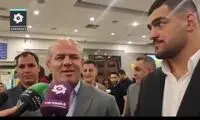 کل‌کل بامزه پدر و پسر کشتی ایران به خاطر استقلال و پرسپولیس