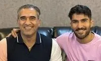 تیپ متفاوت احمدرضا عابدزاده در عکس جدیدش