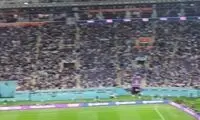 گل دوم ژاپن و تماشاگرانی که به آسمان رسیدند!
