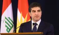 شوخی بامزه پزشکیان با فارسی حرف زدن بارزانی