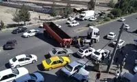 جاده رباط کریم - شهریار مسدود شد