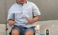 اولین عکس از تولد نوه اکبر عبدی