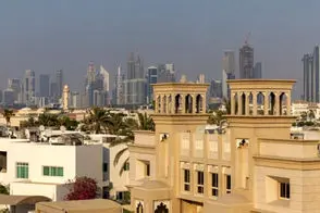 تصاویری از اصابت موشک ایران به مقر سیا در دوبی