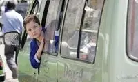  اقدام بامزه یک راننده سرویس برای دانش‌آموزان