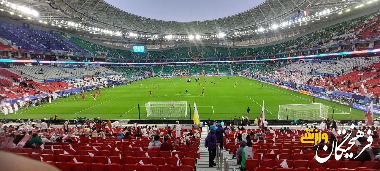 قطری‌ها استادیوم را به این حال و روز درآوردند!