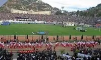 ۱۲۰ کشته و زخمی در ازدحام جمعیت این ورزشگاه