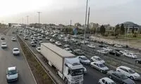جزئیات ترافیک در آزادراه قزوین-کرج و بالعکس