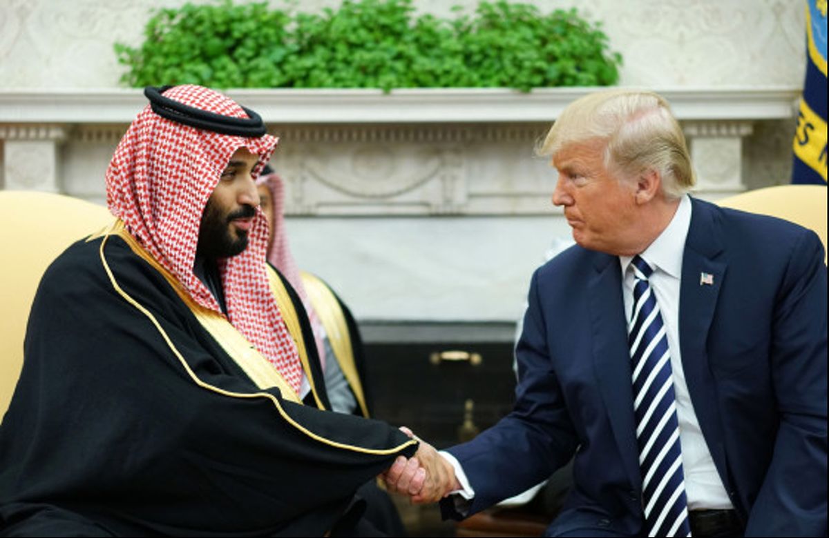   چشم‌روشنی بن‌سلمان برای ترامپ 
