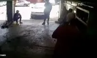 بازسازی صحنه درگیری مسلحانه در کرج