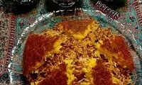 طرز تهیه لوبیا پلو با ته چین خوشمزه