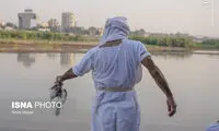 تصاویر آغاز سال جدید "صابئین مندایی" در اهواز