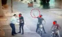 قمه‌کشی چند جوان برای مردم در خیابان‌های تبریز