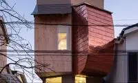 معماری جمع و جور خانه سبز ژاپن که شاهکار است