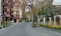 آپارتمان در خیابان فرشته تهران متری چند است؟