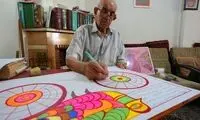 نانوایی که با نقاشی‌هایش در ۸۵سالگی جهانی شد 