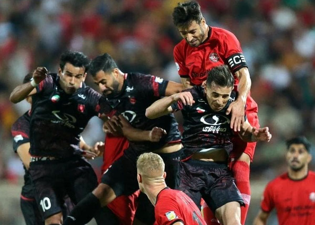 برخورد جالب ستارههای تراکتور و پرسپولیس در لابی!