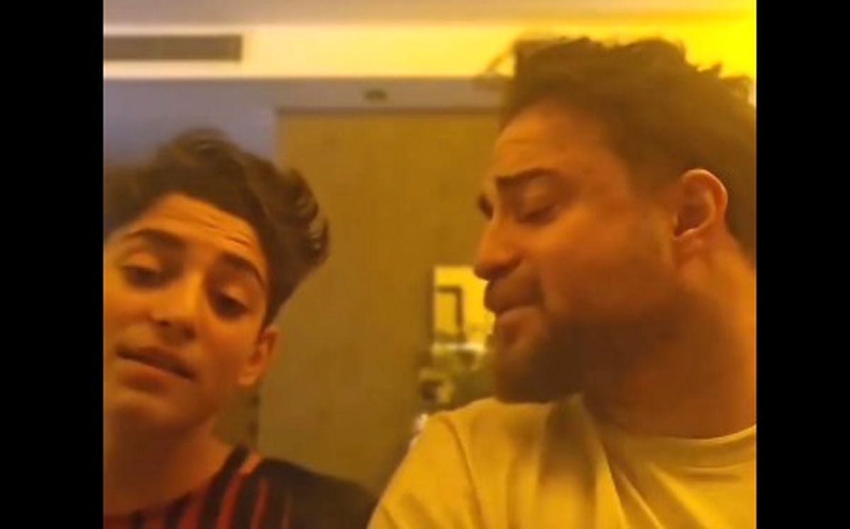پسر بابک جهانبخش هم خواننده شد!