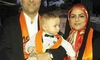 عکسی نادر از خانم مجری سرشناس اخبار 20:30 