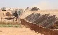 عراقی‌ها در مرز سوریه شروع به ساخت خندق کردند!