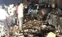 اولین تصاویر از زلزله شدید در پاکستان