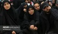 قابی از حضور دختران سردار سلیمانی در بیت رهبری 