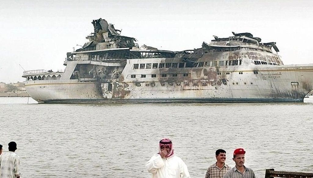 عاقبت کشتی لاکچری صدام حسین 