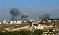 حمله‌ اسرائیل به شهرک قناریت در جنوب لبنان