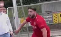 گل زیبایی که این بازیکن چاق به‌ثمر رساند!