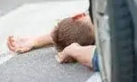 تصاویری از لحظه تلخ تصادف یک رفتگر