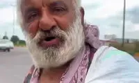 تسلط جالب یک پیرمرد دوره‌گرد لاهیجانی به زبان انگلیسی!