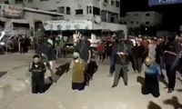 لحظه اعدام ۳ جاسوس اسرائیل در غزه