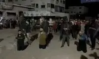 لحظه اعدام ۳ جاسوس اسرائیل در غزه