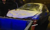 اولین تصاویر از حادثه برخورد پژو ۲۰۶ با عزاداران 