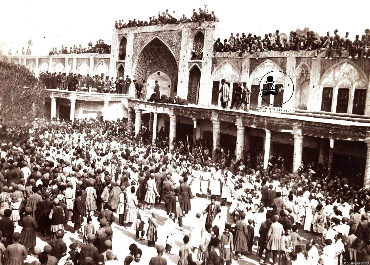 عکس‌های زیرخاکی از مراسم عاشورا در تهران قدیم