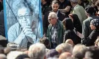 عکس عجیبی که از مراسم وداع با عالیجناب مهرجویی منتشر شد 
