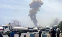 خبرگزاری تسنیم: موج انفجار، خودروها را مچاله کرد