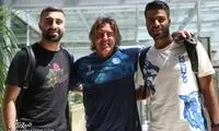 ستاره خبرساز آبی‌ها به بازی ملوان رسید