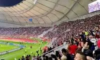 اقدام جالب توجه یک تماشاگر عراقی در بازی ایران
