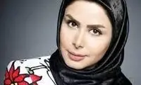 عکس جدید نجمه جودکی با شعری معنادار