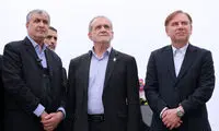 تصاویری از بازدید پزشکیان از نیروگاه هسته‌ای بوشهر