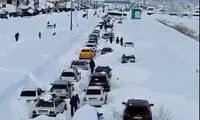 نجات ۶ مادر باردار از برف و کولاک در ارسباران