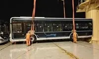 اتوبوس‌های چینی در راه تهران