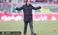 حرکات عجیب و هیجانی سرمربی استقلال در کنار زمین