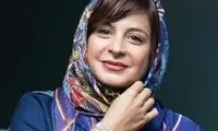 تصویری متفاوت از سیما تیرانداز در خاکسپاری مهرجویی