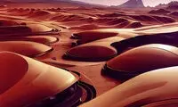 هوش‌مصنوعی شهرهای مریخی آیندگان را به تصویر کشید