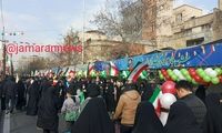 قابی جالب از حضور چادری‌ها در 22 بهمن