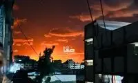 جشن و شادی فلسطینی‌ها با بقایای موشک‌های ایرانی