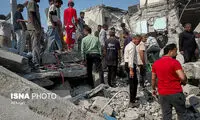 تصاویری تلخ از مدرسه دختران مینابی که هدف قرار گرفت