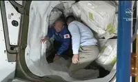 لحظه هیجان‌انگیز ورود دختر معروف ایرانی به فضا