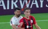 ویدیویی از پرواز دندان کاپیتان پرسپولیس در آسمان!